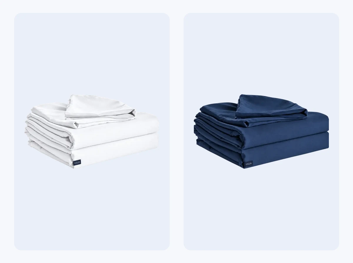 Velin™ Silver Thread Self-Cooling Breathable Bed Sheet Set (2026 Edition) Package Contents